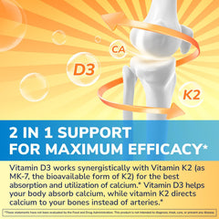 Vitalibre D3 K2 label closeup in GMP-certified packaging for quality assurance.