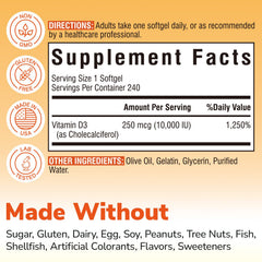 Vitalibre D3 softgel pour shows easy dosing and quick uptake with olive oil