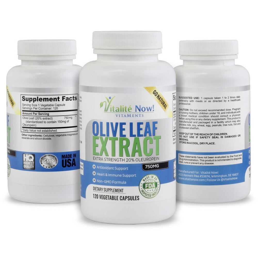 Vitalité Now non GMO seal and label on bottle for transparency.