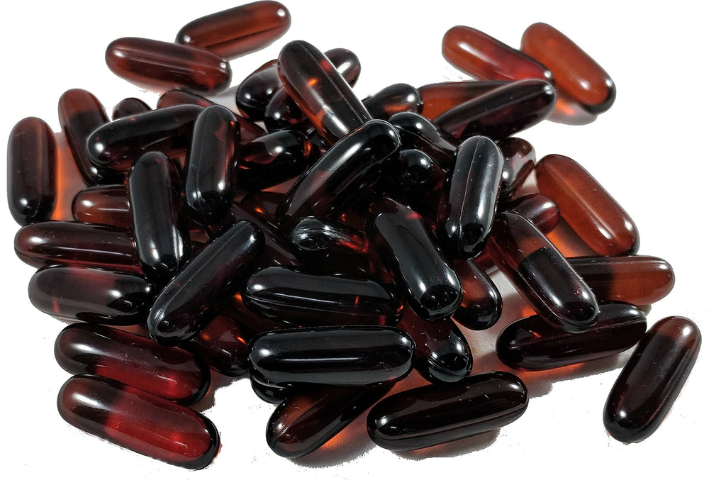 Vitalité Now softgels pouring into spoon illustrating convenient daily routine