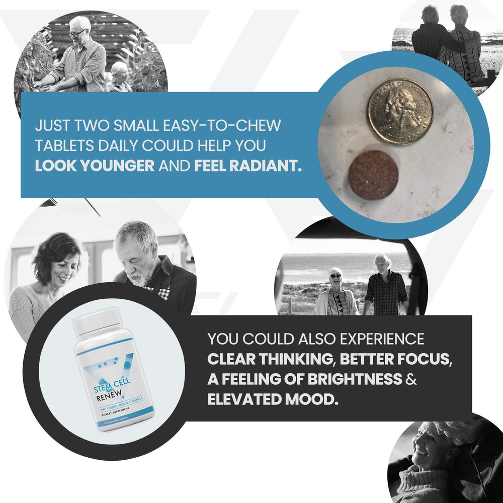 Vitality Now Stem Cell Renew product scene conveying energy potential