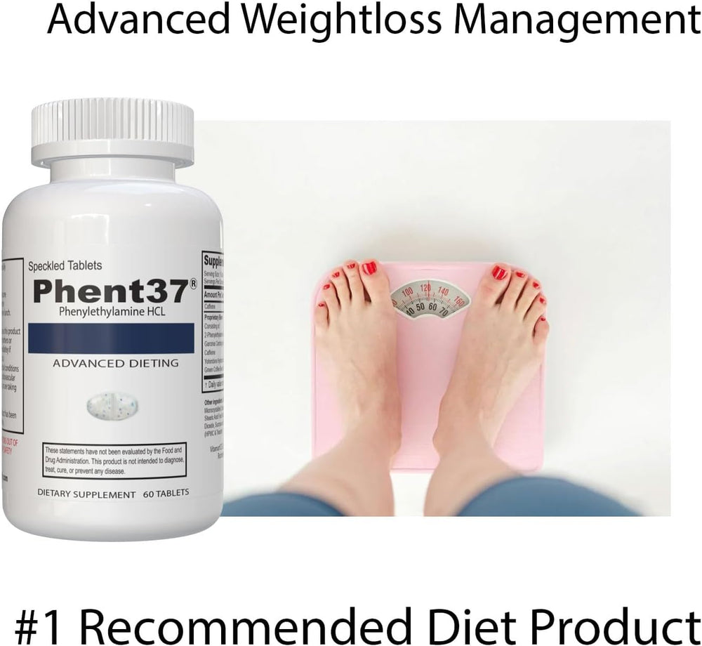 Vitamart Phent37 USA-manufactured label indicating quality controls