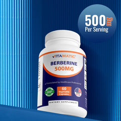 Vitamatic Berberine three-bottle bundle for ongoing use