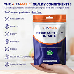 Serving Vitamatic probiotic powder alongside daily-use context