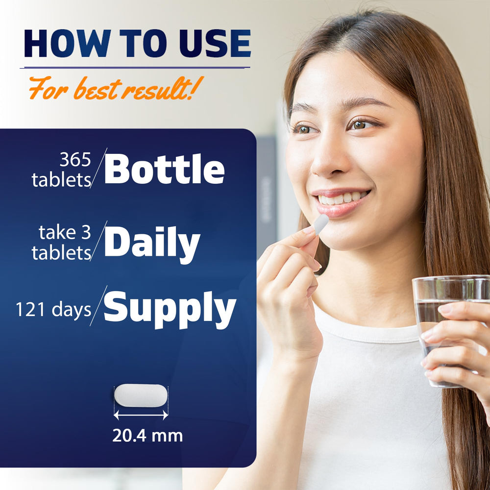 Vitamatic nutrition label showing calcium and D3 content.