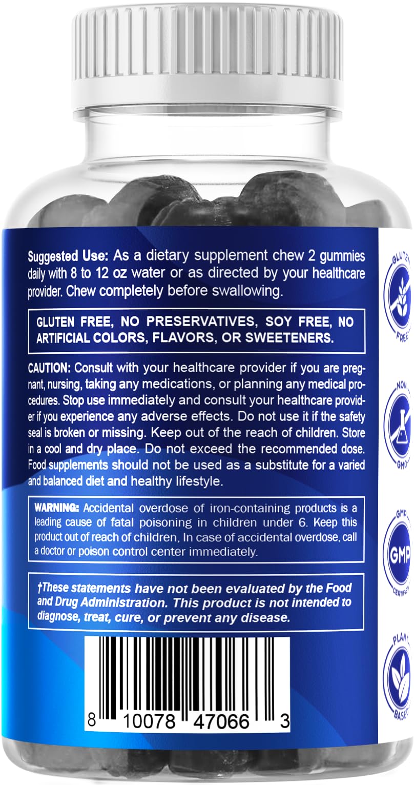Vitamatic iron gummies together with 3-pack hinting at value
