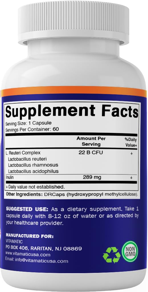 Vitamatic two-pack packaging offered for ongoing use.