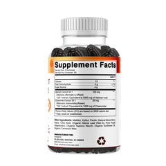 Vitamatic third-party testing badge underscoring purity and potency.