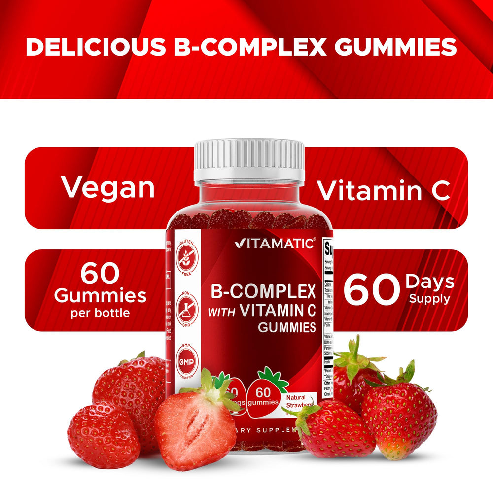 Three-bottle packaging display from Vitamatic highlights value and convenience.