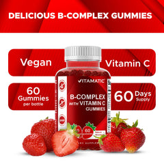 Three-bottle packaging display from Vitamatic highlights value and convenience.