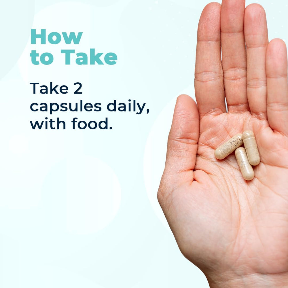 VitaMedica bottle with tablets ready for daily use.