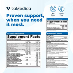 Vitamedica Post-Surgery Supplements pack on bedside cart