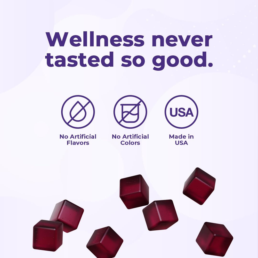 Two-pack VitaMedica Snooze Gummies box for convenient nightly routine.