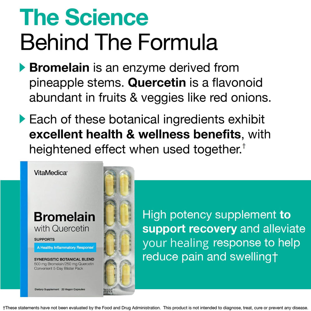 VitaMedica on-table dosing with capsules for daily use.