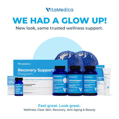 Vitamedica vitamins bottle highlighting essential nutrients for post op routines