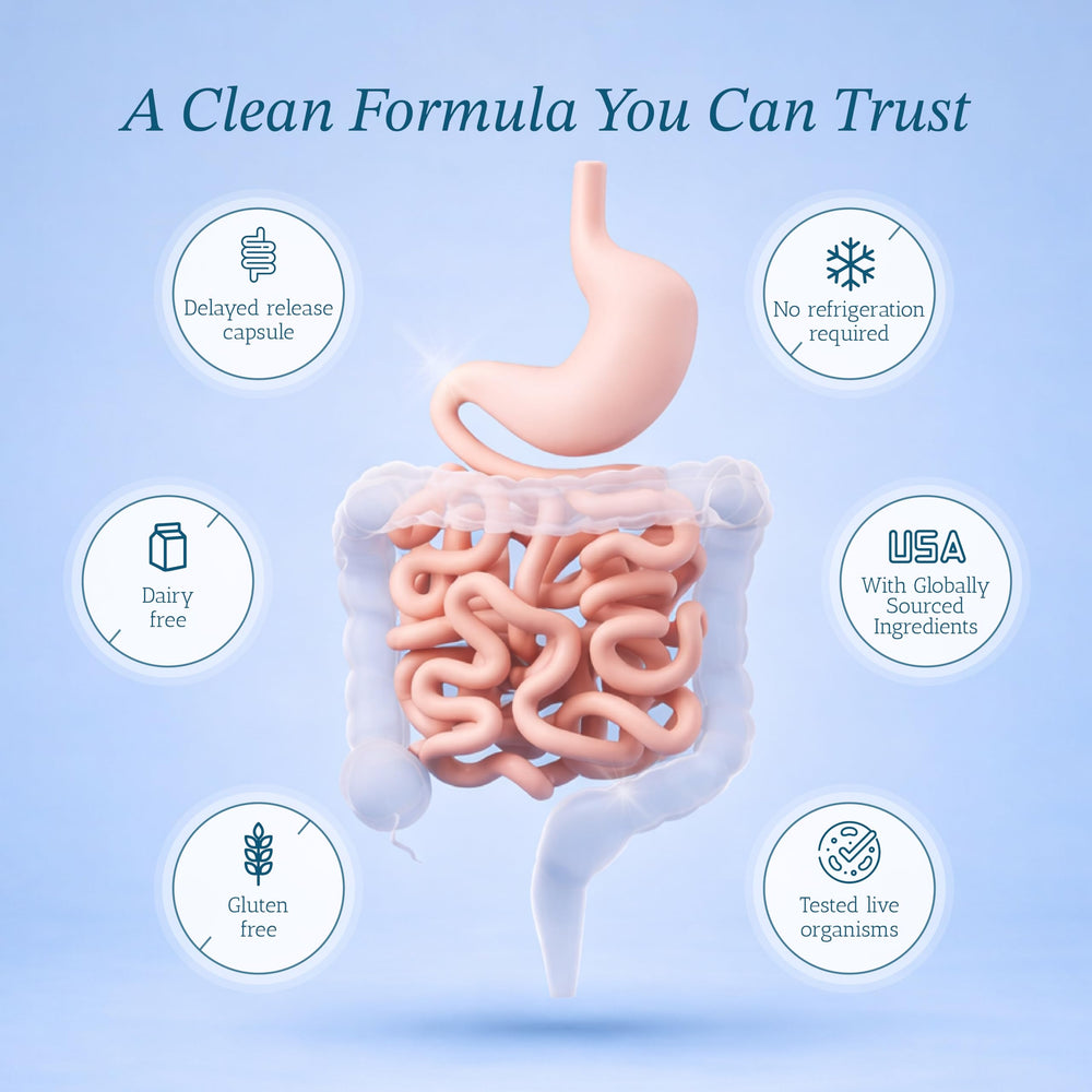 Vitamin Bounty Pro-50 delayed-release capsules designed for intestinal delivery