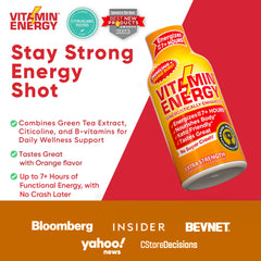 Vitamin Energy Immune+ green tea extract supports natural energy and alertness