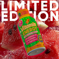 Vitamin Energy Immune+ 24-pack on display with zero sugar and gluten-free promise.
