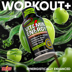 Vitamin Energy Workout+ Sour Apple 48-pack box for value and convenience