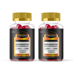 Vitamin Evo Iron Booster bottle front, signaling a convenient daily iron supplement.