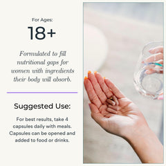 VitaminIQ kelp iodine source visual highlights trace minerals for thyroid support