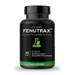 VitaMonk FenuTrax bottle with capsules for daily vitality support.