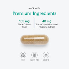 Close‑up of a Vitanica capsule inside view for easy daily intake.