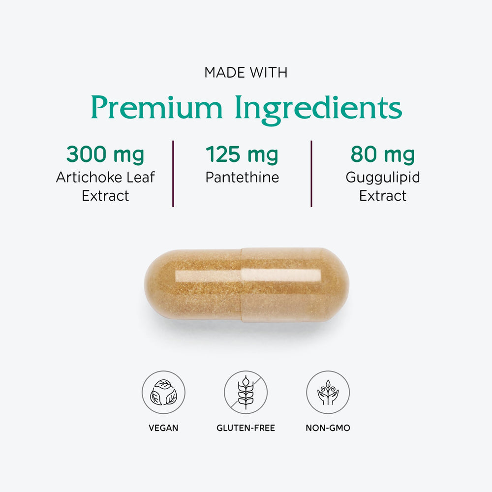 Vitanica CholestBlend vegan capsules for plant-based supplementation.