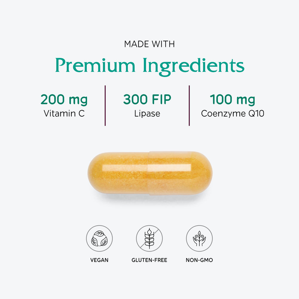 Vitanica CoQ10 Extra vegan-friendly formula for plant-based diets.