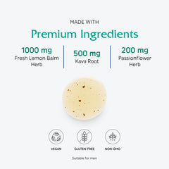 Lemon balm ingredient in Vitanica Daily Calm Tonic for calm support