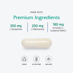 Vitanica Endocrine Disruptor Relief ingredients list suggests glucuronidation support