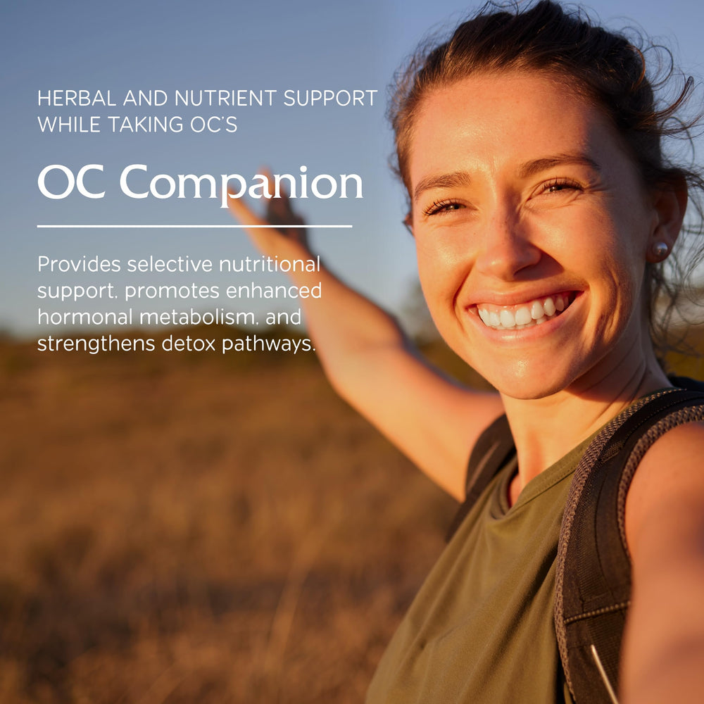Vitanica OC Companion capsules arranged on white surface for daily use