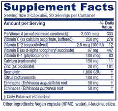 Vitanica Opti-Recovery capsules close-up, vegan recovery support