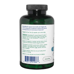 Vitanica OsteoBlend jar side view reveals packaging and details.