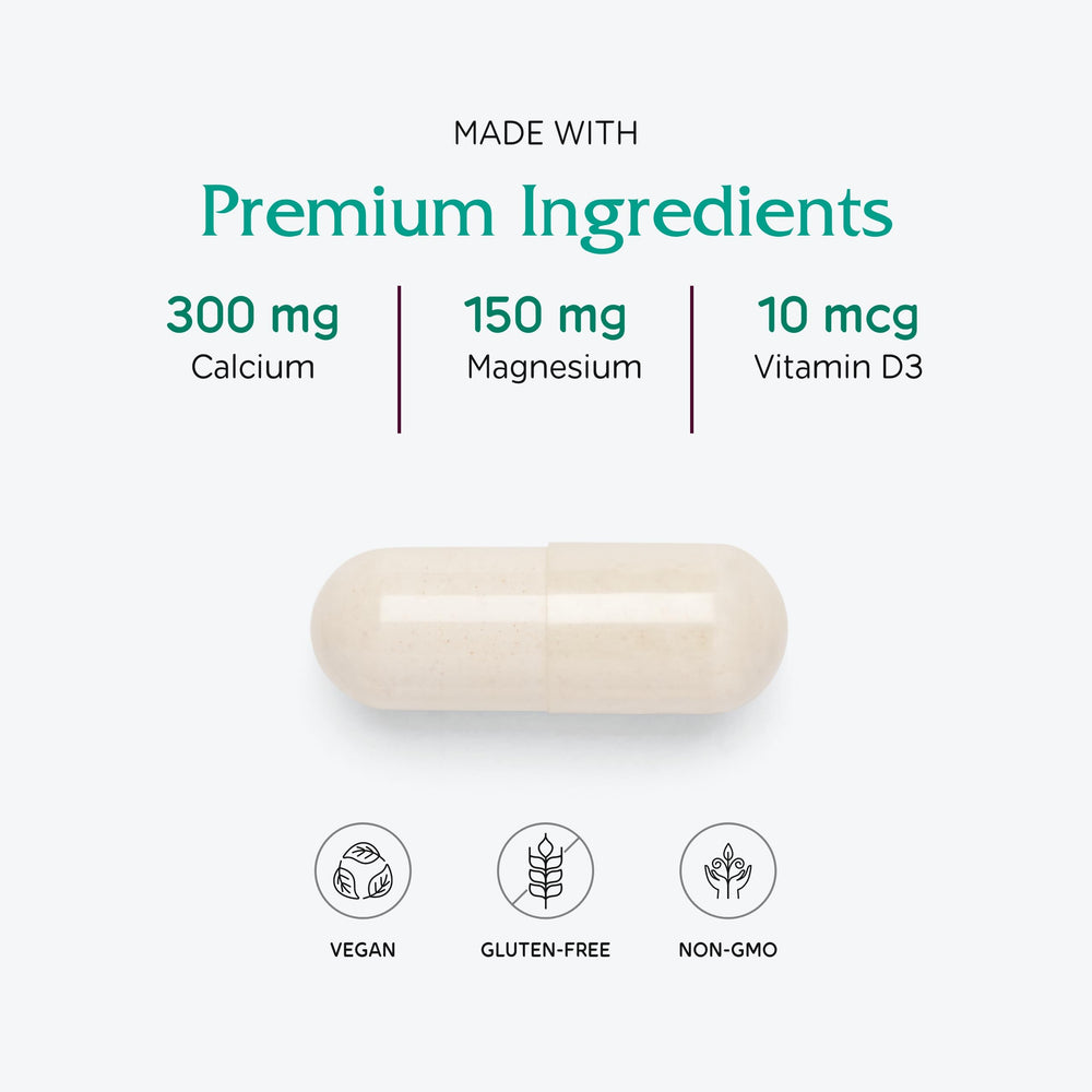 Vitanica OsteoBlend packaging with vegan icon for plant-based bone support