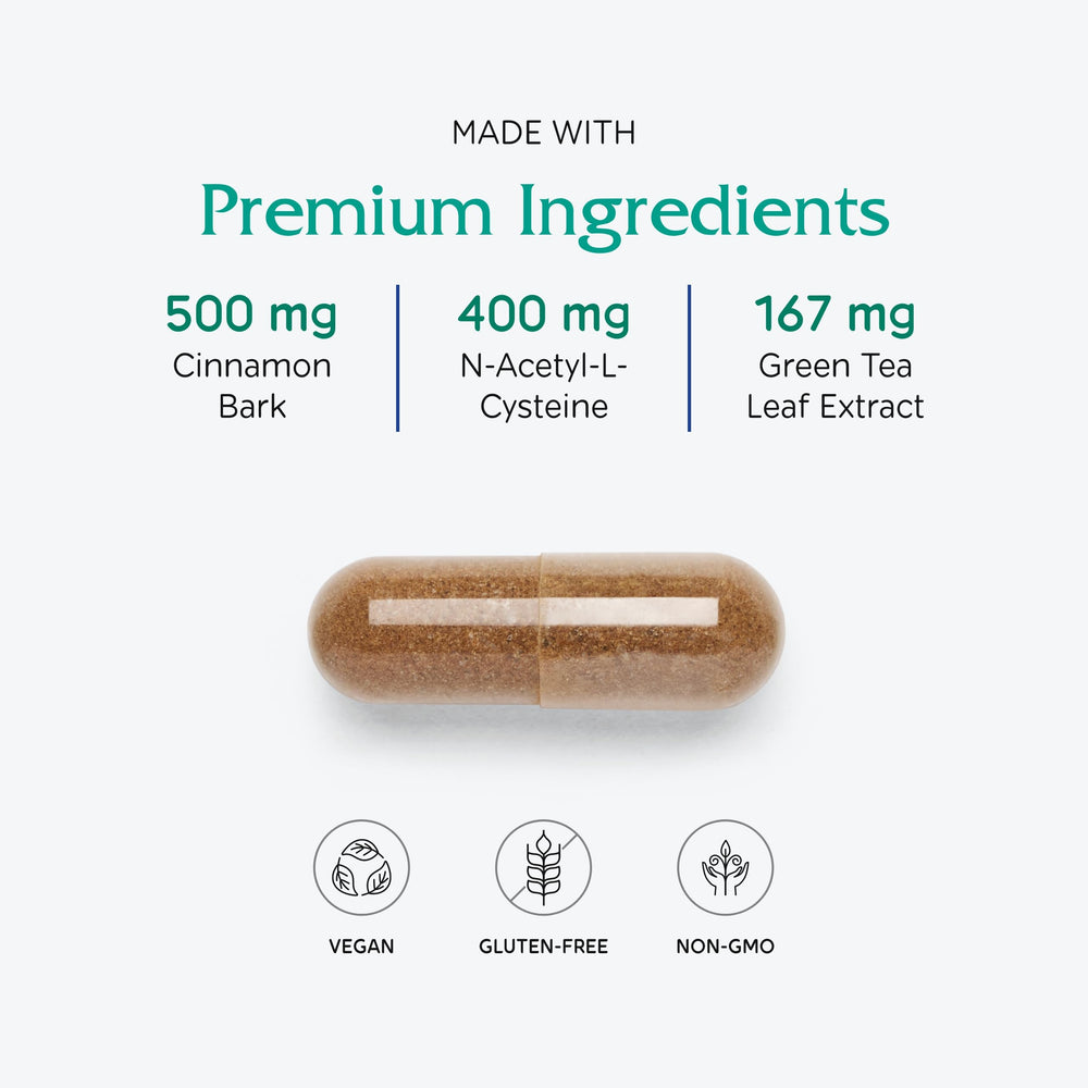 Vitanica OvaBlend natural blend with green tea and saw palmetto for endocrine balance
