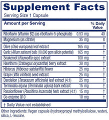 Vitanica Rauwolfia Extra capsules closeup highlighting vegan formula for everyday use.