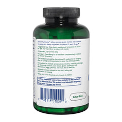 Calcium citrate/malate focus from Vitanica Senior Symmetry for enhanced calcium absorption.