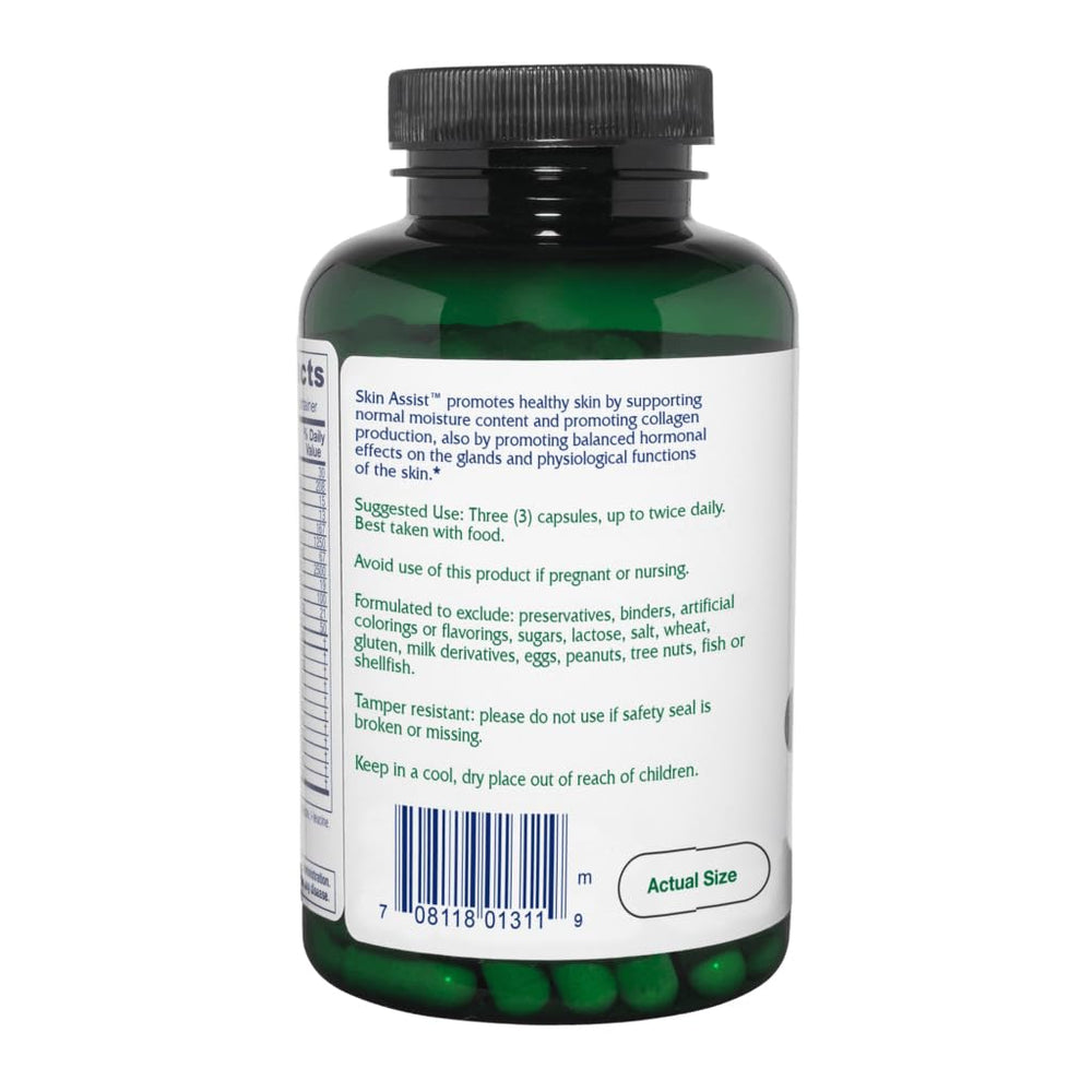 Vitanica Skin Assist capsules ideal for daily skincare routines.