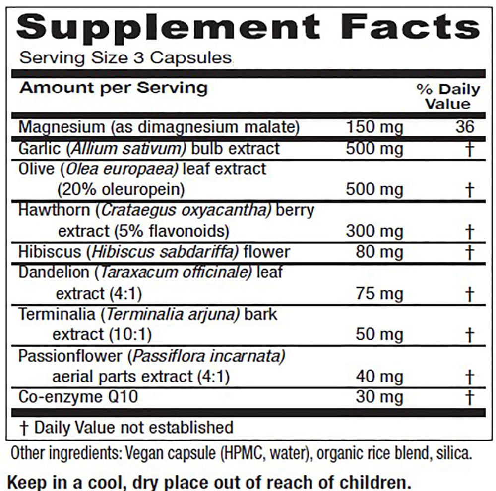 Vitanica VasoBlend bottle pour showing capsules ready for daily heart support.