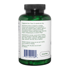 Vitanica VasoBlend capsules being poured for daily cardio routine
