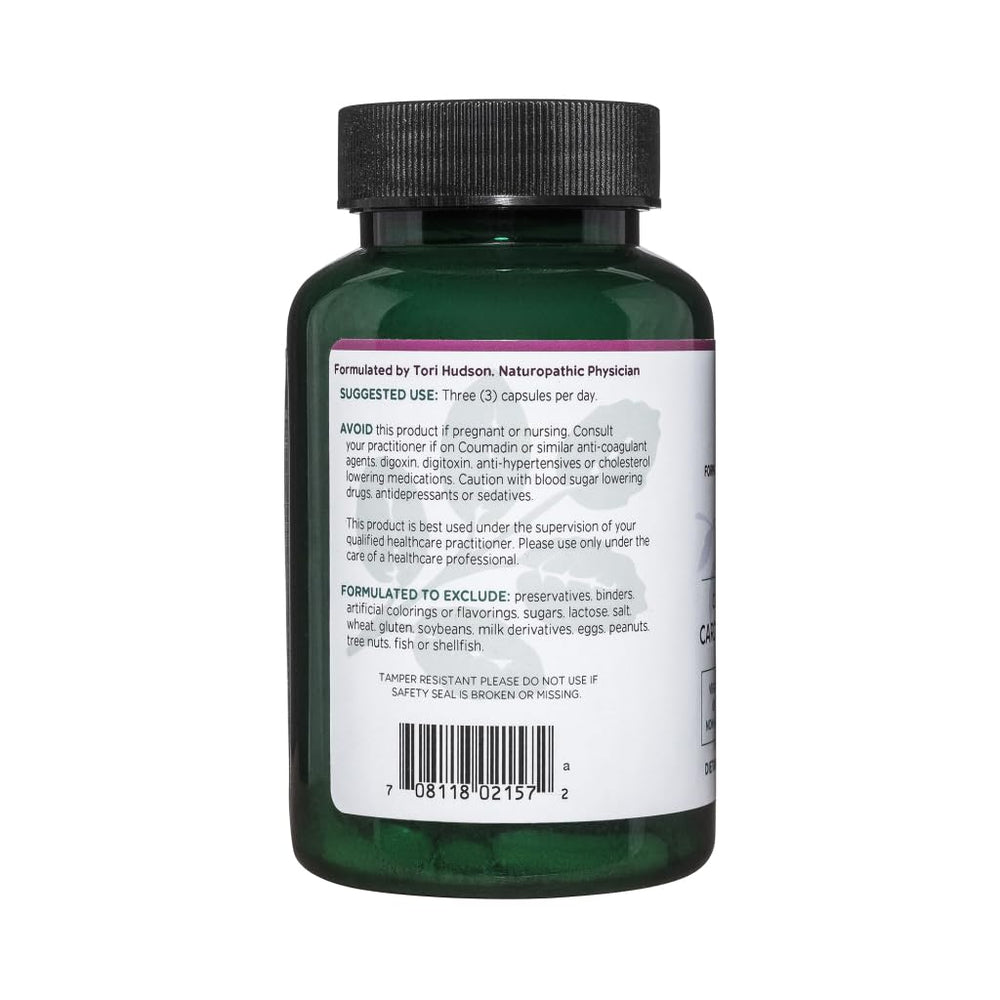 Vitanica VasoBlend olive leaf ingredients featuring botanicals for cardiovascular support