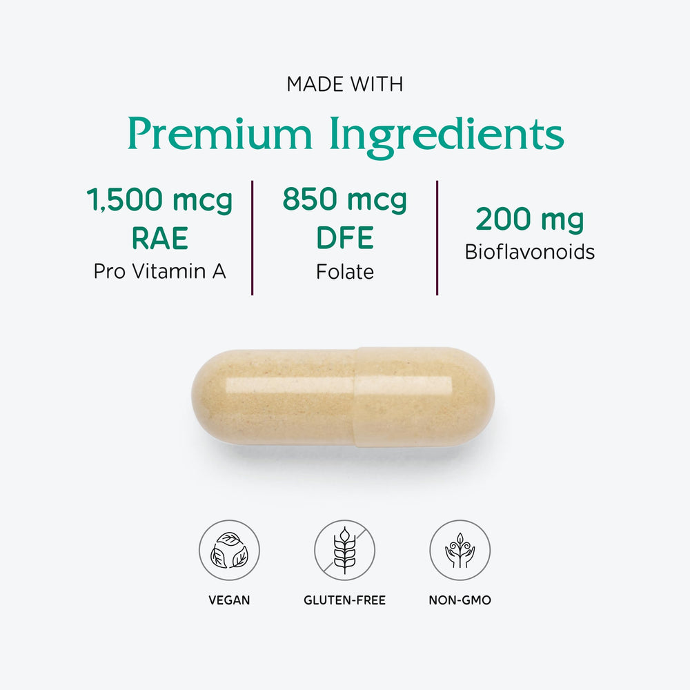 Vitanica Women's Symmetry capsules in hand for daily use