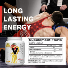 Vitargo Mango muscle glycogen support helps refill stores after demanding sessions.