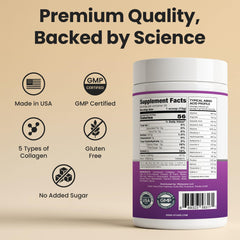VITASEI collagen powder dissolves easily in tea for nourishing ritual.