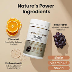 Vitasei resveratrol and vitamin C blend bottle emphasizing joint mobility support.
