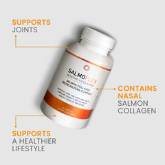 VITASEI Salmoflex skin-hair-nails visual implying beauty benefits.