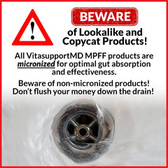 VitasupportMD bottle in daily-use setting promoting leg comfort