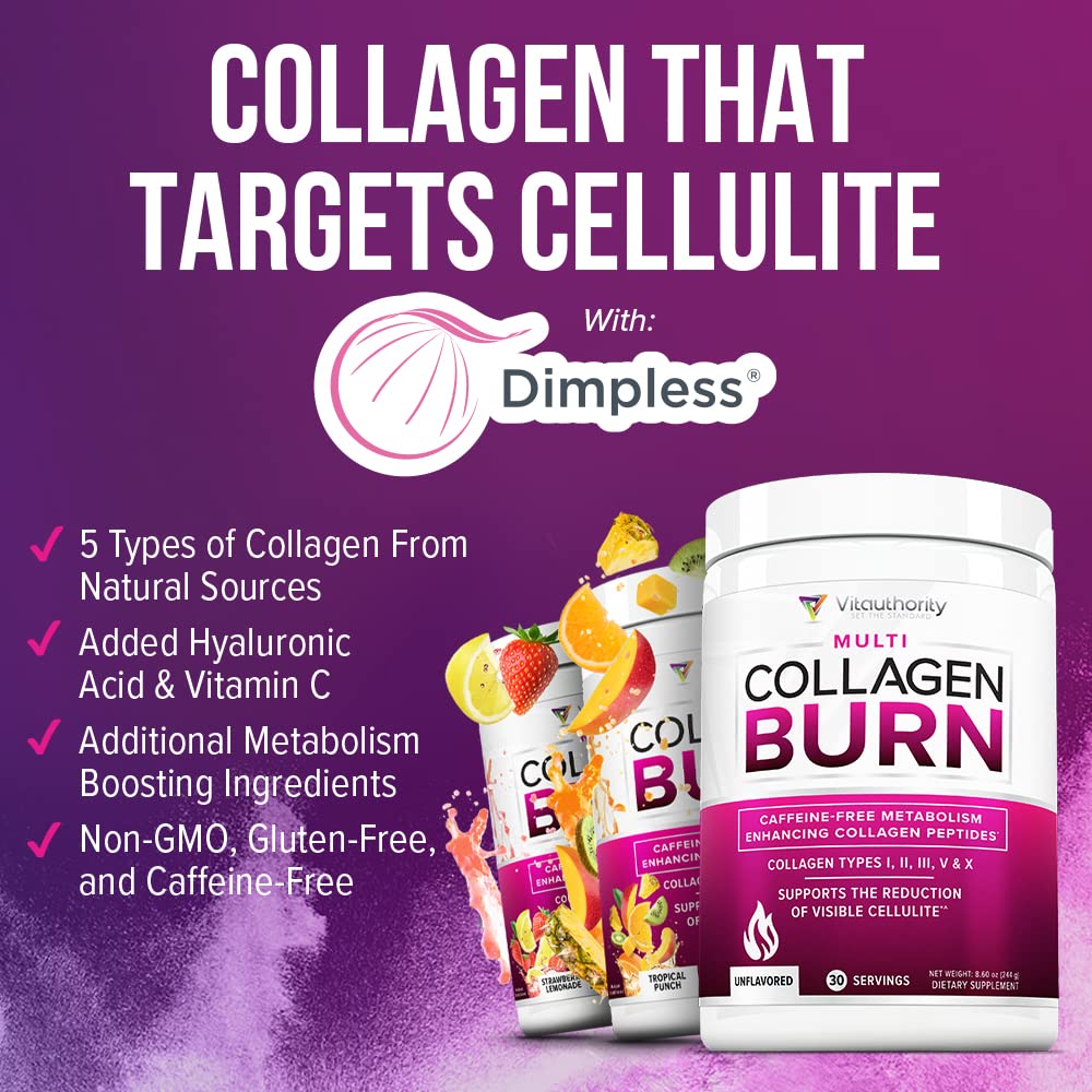 Dimpless cellulite blend closeup from Vitauthority product line