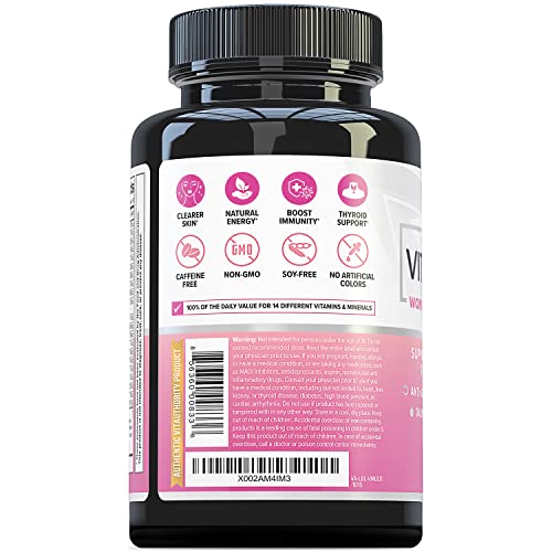 Vitauthority Women daily-dose pack showing convenient, complete daily nutrient support.
